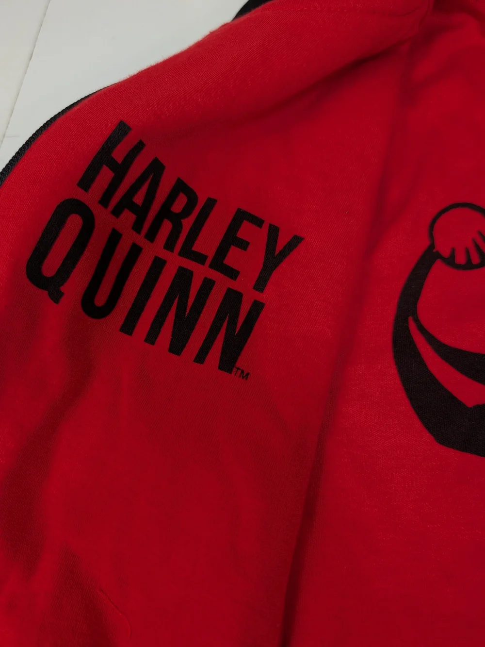 DC Poison IVY Harley Quinn Reversible Hoodie Medium